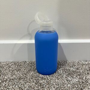 bkr Glass Waterbottle 500 mL 16oz Blue
